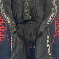 Кожен мото екип Probiker PRX-4 номер 54-XL на две части