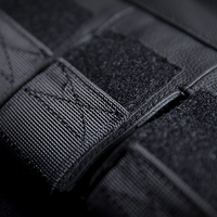 Кожен мото елек ICON VEST RED D3O