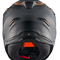 Адвенчър каска NEXX  Y.TRAVL PLAIN BLACK