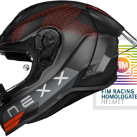 Каска NEXX X.R3R PRO FIM EVO CARBON BLACK MATT