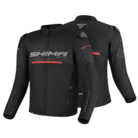 Текстилно мото яке SHIMA DRIFT BLACK