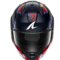 Каска SHARK D-SKWAL 3 SPEED-VIB BLUE/RED/YELLOW