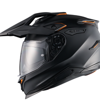 Адвенчър каска NEXX  Y.TRAVL PLAIN BLACK