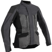Дамско текстилно мото яке Lindstrands Storbo Graphite Dark Grey Black