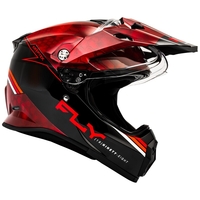 Ендуро каска FLY RACING Trekker Conceal-Red/Black 2025