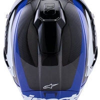 Каска ALPINESTARS Supertech R10 Arius Black/White/Blue