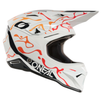 Каска O'NEAL 1SERIES SPLASH WHITE/ORANGE V.26