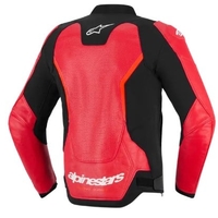Кожено яке ALPINESTARS GP FORCE V2 AIR RED/FLUO
