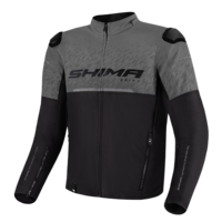 Текстилно мото яке SHIMA DRIFT BLACK/GRAY