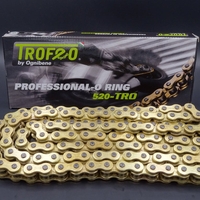 Мотокрос верига TROFEO 520TМX 114-звена TR520TMXG&G114