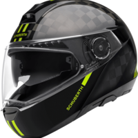 Мото каска SCHUBERTH C4 PRO CARBON BLACK/NEON YELLOW