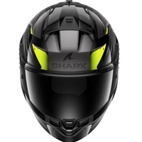 Каска SHARK RIDILL 2 BERSEK BLACK/GREY/YELLOW FLUO