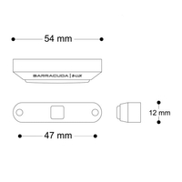 LED-ОСВЕТИТЕЛ ЗА НОМЕР BARRACUDA MICRO TIGER