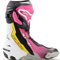 Ботуши ALPINESTARS SUPERTECH R V2 Black/Pink/White/Yellow