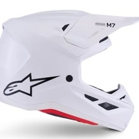 Мотокрос каска ALPINESTARS SM7 WHITE-GLOSS