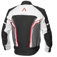 Текстилно мото яке ADRENALINE SOLA 2.0 BLACK/GREY/RED