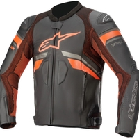 Кожено яке ALPINESTARS GP PLUS R V3 RIDEKNIT BLACK/RED FLUO