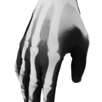 Мотокрос ръкавици THOR SPORTMODE X-RAY BLACK/WHITE