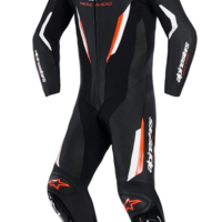 КОЖЕН ЕКИП ALPINESTARS 1PCS GP FORCE V2 Black/White/Fluo Red