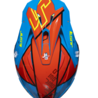Mотокрос каска Just1 J-39 Thruster Fluo Yellow/Red/Blue