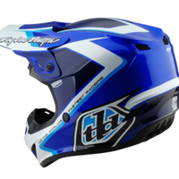 Детска мотокрос каска TROY LEE DESIGNS GP Shutter - Blue/White