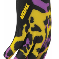 Mотокрос ръкавици THOR SPORTMODE CHEETAH YELLOW/PURPLE