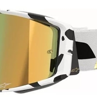 Мотокрос очила ALPINESTARS SUPERTECH CORP WHT/GLD MIRROR-GLD