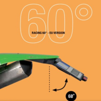 Стойка за номер RACETECH Integra Racing License Plate Holder with LED Light 60º