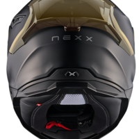 Каска NEXX Y100R SUBSONIC BLACK GOLD MATT