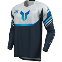 Мотокрос джърси THOR LAUNCHMODE VENTED RAPTOR MIDNIGHT BLUE/GRAY