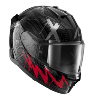 Каска SHARK D-SKWAL 3 SHIEVER BLACK/GREY/RED