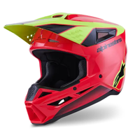 Мотокрос каска ALPINESTARS SM3 FRAY RED/YELLOW/BLACK