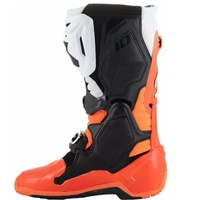 Мотокрос ботуши ALPINESTARS TECH 10 ENDURO ORANGE FLUO/BLACK/WHITE