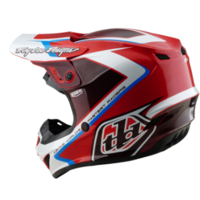 Мотокрос каска TROY LEE DESIGNS GP Shutter - Red/White