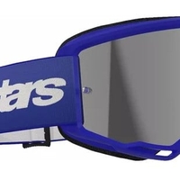 Мотокрос очила ALPINESTARS VISION 3 WORDMARK BL MIRROR-SIL