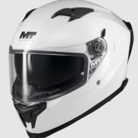 Каска MT BRAKER SV PURE A0 WHITE GLOSS