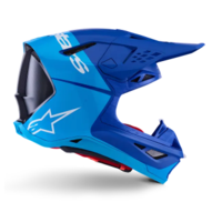 Мотокрос каска ALPINESTARS S-M10 FLOOD BLUE/BLK-CARB