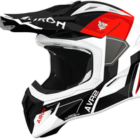 Мотокрос каска AIROH AVIATOR ACE 2 SHIELD RED GLOSS