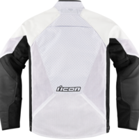Текстилно мото яке ICON HOOLIGAN CE WHITE
