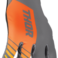 Мотокрос ръкавици THOR AGILE SOLID GRAY/ORANGE