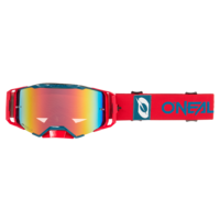 Мотокрос очила O'NEAL B-33 BOLD RED/BLUE - RADIUM RED