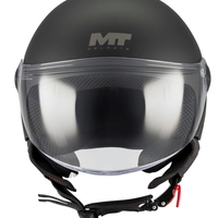 КАСКА ЗА СКУТЕР MT STREET S PURE A1 BLACK MATT
