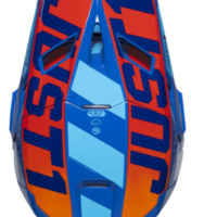 Mотокрос каска Just1 J-22 F Falcon Orange/Blue