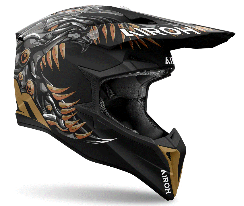 Мотокрос каска AIROH WRAAAP CYBORG