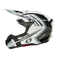 Мотокрос каска 5SERIES POLYACRYLITE SPIKE WHITE/BLACK V.25