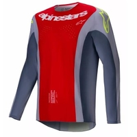 Мотокрос джърси Alpinestars TECHSTAR MELT RED/GRAY
