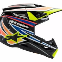 Детска мотокрос каска ALPINESTARS SM3 WURX BLK/YL/B