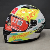 Каска MT STINGER 2 ARDENT A3 XL- ДЕФЕКТ