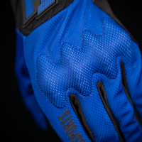 Текстилни мото ръкавици ICON ANTHEM 2 - BLUE