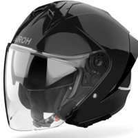 Kаска за скутер AIROH H21 BLACK GLOSS